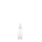 Show details for 30 ml Oval Glass Polymer Lotion Bottle - 3851 Picture of 30 ml Oval Glass Polymer Lotion Bottle - 3851