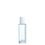 Picture of 50 ml Square Glass Polymer Lotion Bottle - 3849