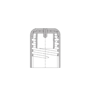 Show details for PP Closure - Built-in Seal - Smooth Wall - 1480/1 Picture of PP Closure - Built-in Seal - Smooth Wall - 1480/1
