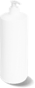 Show details for 1000 ml Amadeus PE Lotion Bottle - 3856 Picture of 1000 ml Amadeus PE Lotion Bottle - 3856