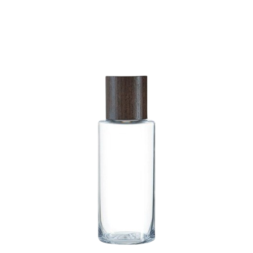 Picture of 100 ml Round Glass Polymer Lotion Bottle - 4004