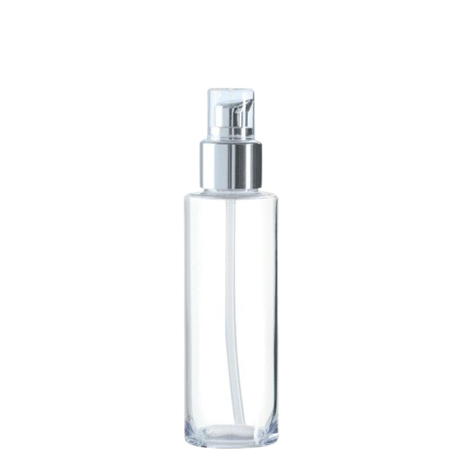 Picture of 100 ml Round Glass Polymer Lotion Bottle - 4005