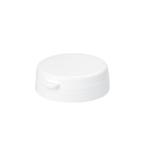 Picture of 42 mm PE Tamper Evident Lid - Sealing Ring - Snap On - Smooth Wall - 2043