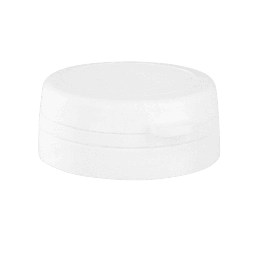 Picture of 58 mm PE Tamper Evident Lid - Sealing Ring - Snap On - Smooth Wall - 2060